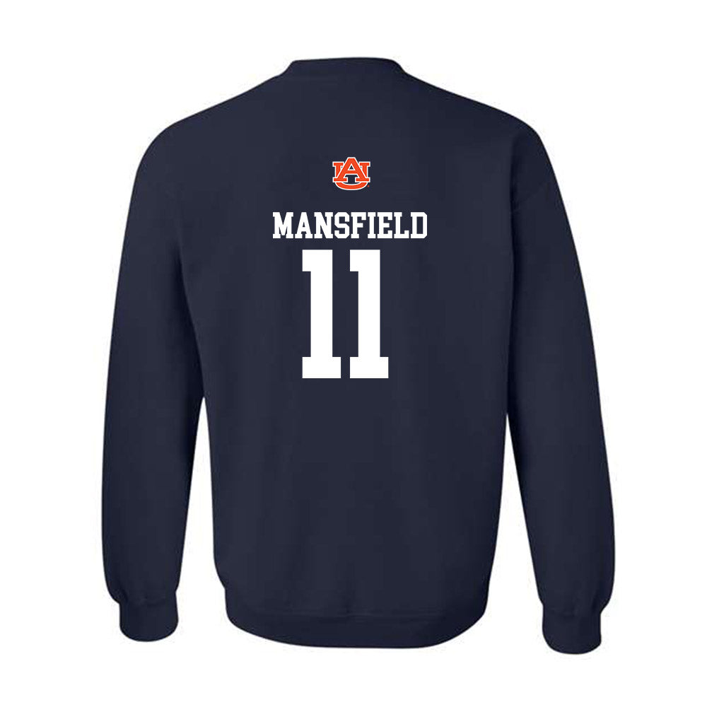 Auburn - NCAA Women's Volleyball : Kate Mansfield - Replica Shersey Crewneck Sweatshirt-1
