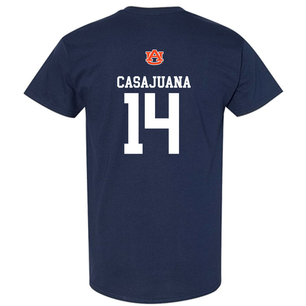 Auburn - NCAA Women's Soccer : Clara Casajuana - Replica Shersey T-Shirt-1