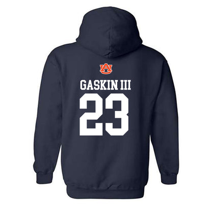 Auburn - NCAA Football : Fred Gaskin III - Replica Shersey Hooded Sweatshirt-1