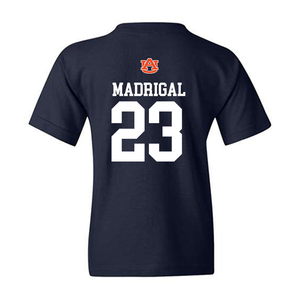 Auburn - NCAA Baseball : Eddie Madrigal - Replica Shersey Youth T-Shirt-1