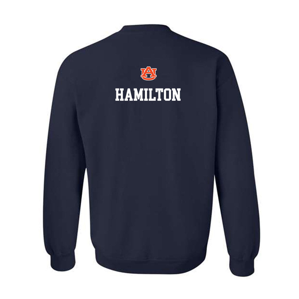 Auburn - NCAA Women's Track & Field : Kennedy Hamilton - Replica Shersey Crewneck Sweatshirt-1