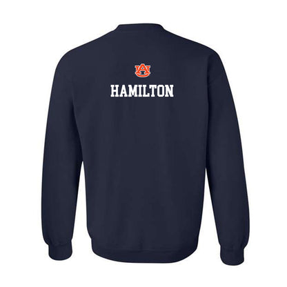 Auburn - NCAA Women's Track & Field : Kennedy Hamilton - Replica Shersey Crewneck Sweatshirt-1