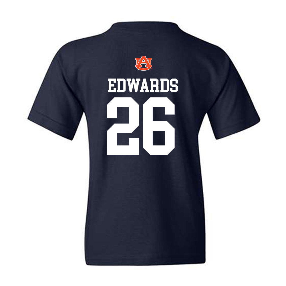 Auburn - NCAA Women's Soccer : Emily Edwards - Replica Shersey Youth T-Shirt-1