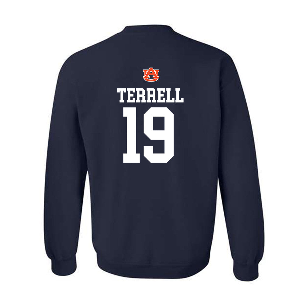Auburn - NCAA Baseball : Bub Terrell - Replica Shersey Crewneck Sweatshirt-1