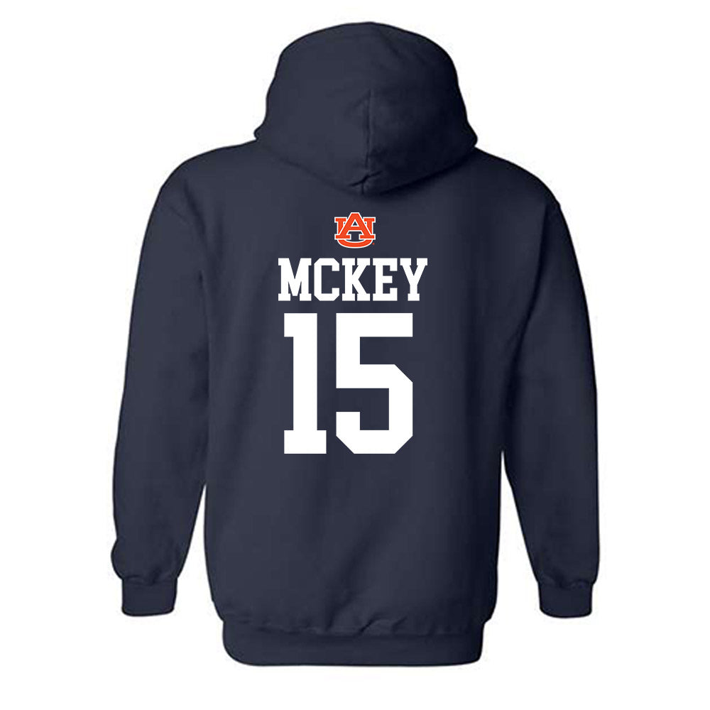 Auburn - NCAA Women's Soccer : Tamar McKey - Replica Shersey Hooded Sweatshirt-1