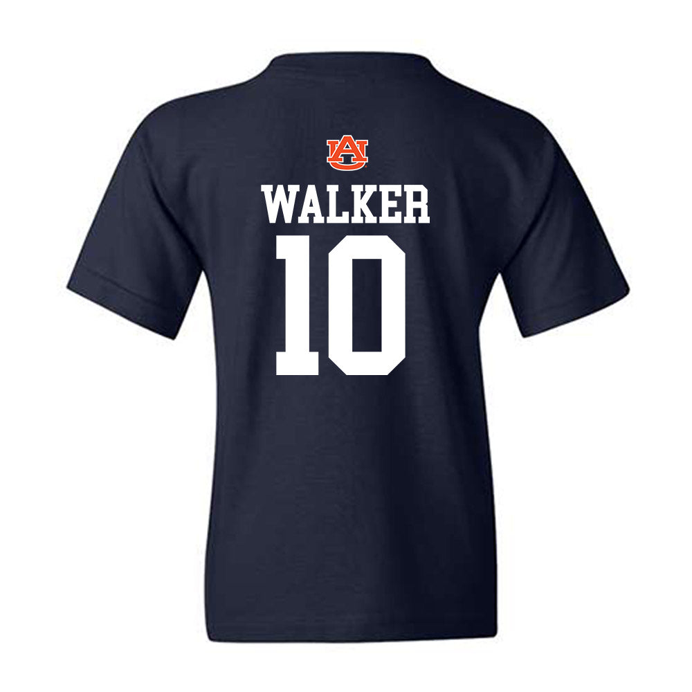 Auburn - NCAA Men's Basketball : Simon Walker - Replica Shersey Youth T-Shirt-1