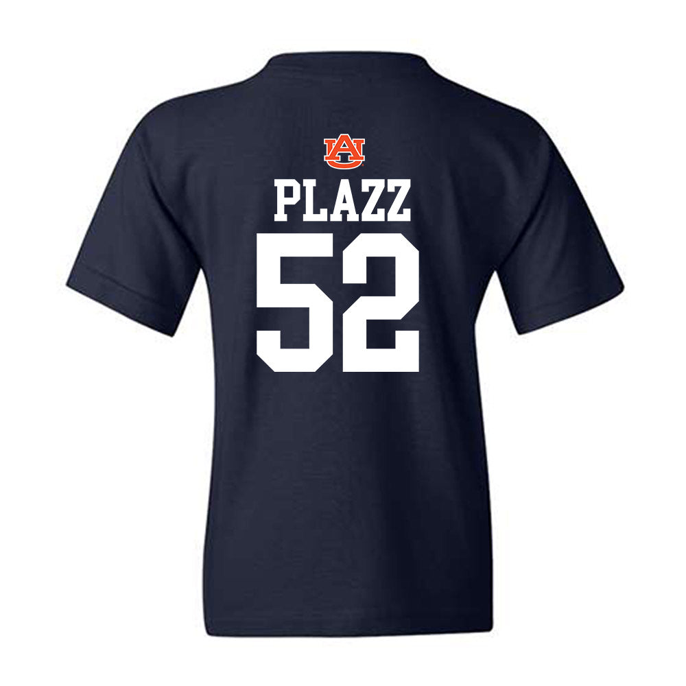 Auburn - NCAA Football : Deryc Plazz - Replica Shersey Youth T-Shirt-1