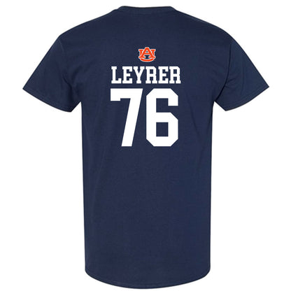 Auburn - NCAA Football : Jack Leyrer - Replica Shersey T-Shirt-1