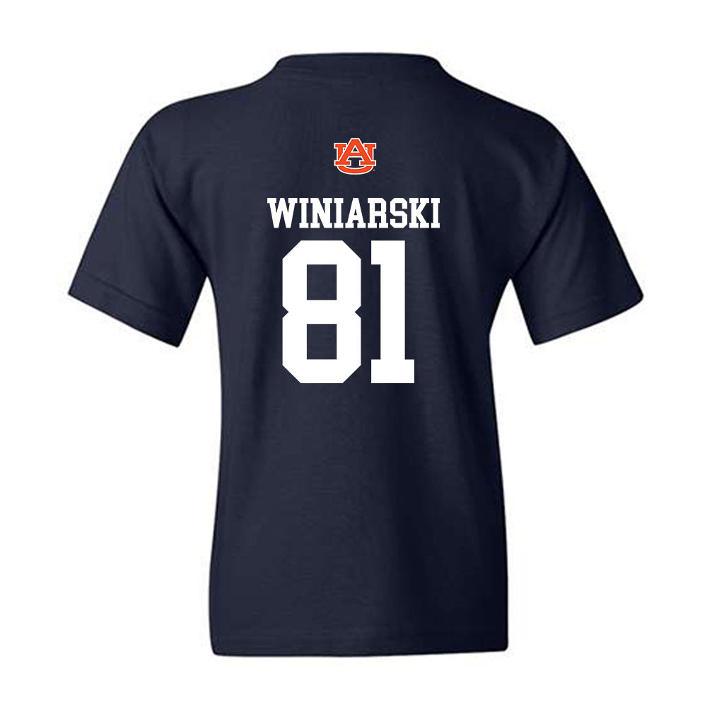 Auburn - NCAA Softball : Camryn Winiarski - Replica Shersey Youth T-Shirt-1