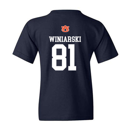 Auburn - NCAA Softball : Camryn Winiarski - Replica Shersey Youth T-Shirt-1