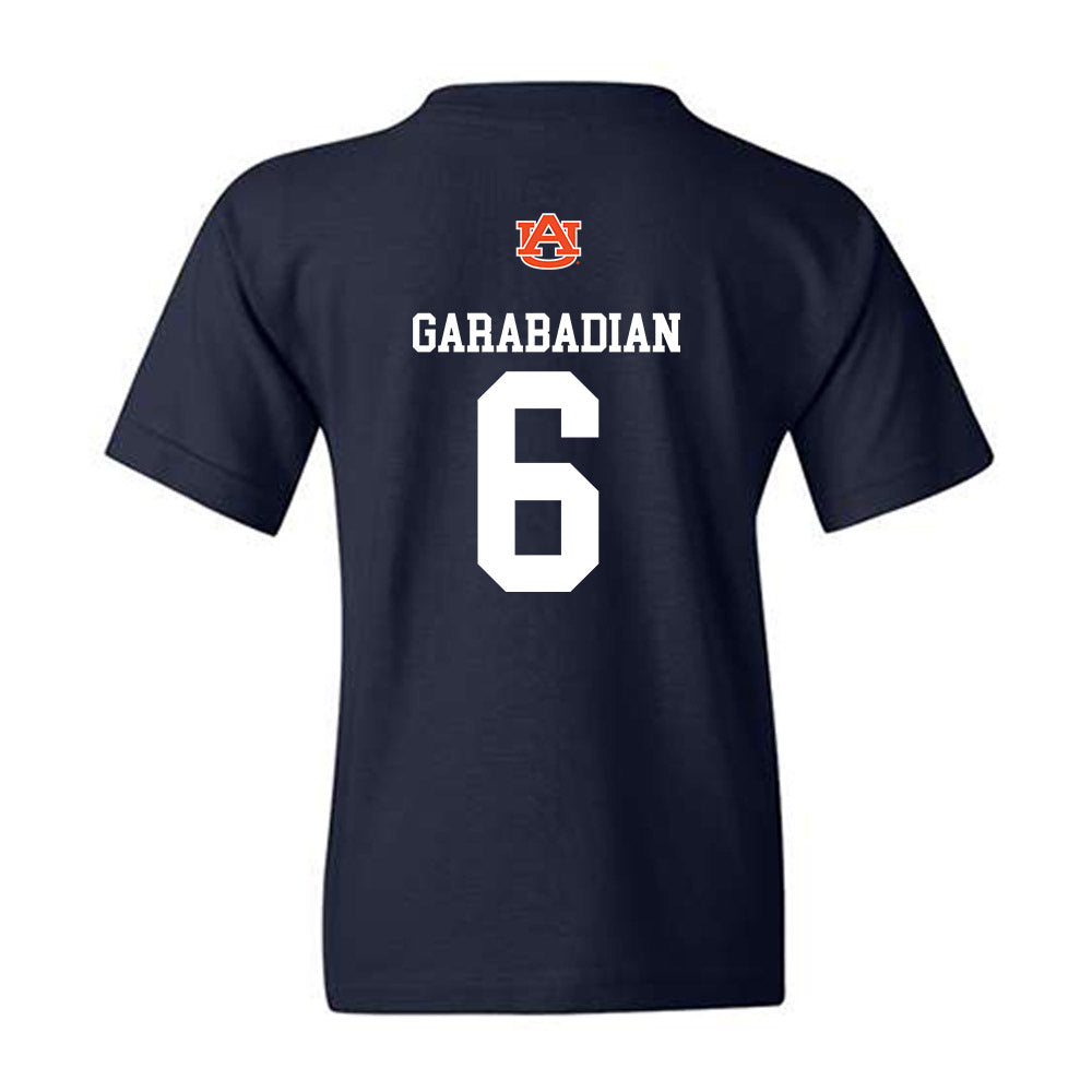 Auburn - NCAA Women's Basketball : Eva Garabadian - Replica Shersey Youth T-Shirt-1