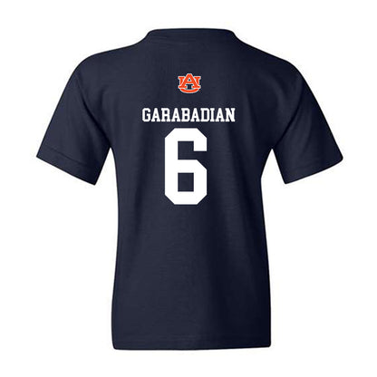 Auburn - NCAA Women's Basketball : Eva Garabadian - Replica Shersey Youth T-Shirt-1