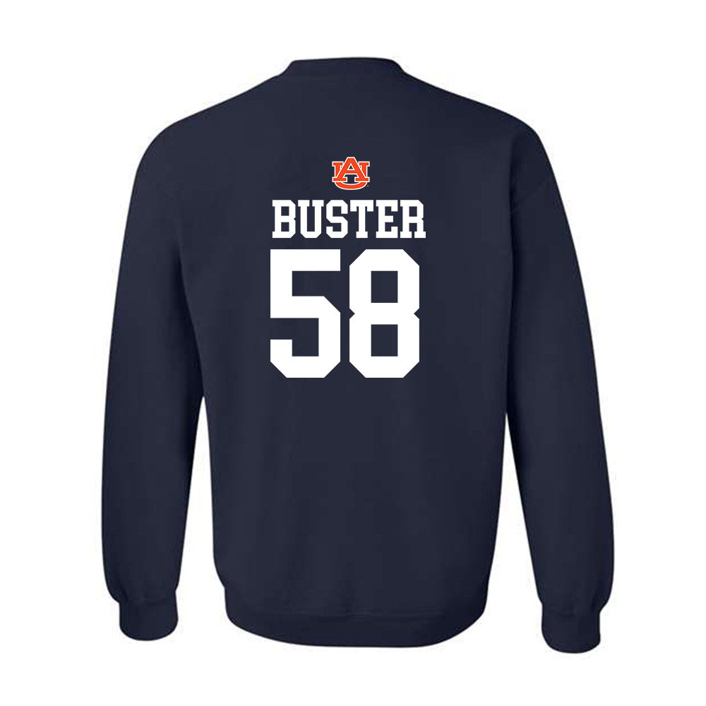 Auburn - NCAA Football : Tai Buster - Replica Shersey Crewneck Sweatshirt-1