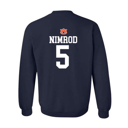 Auburn - NCAA Football : Chas Nimrod - Replica Shersey Crewneck Sweatshirt-1
