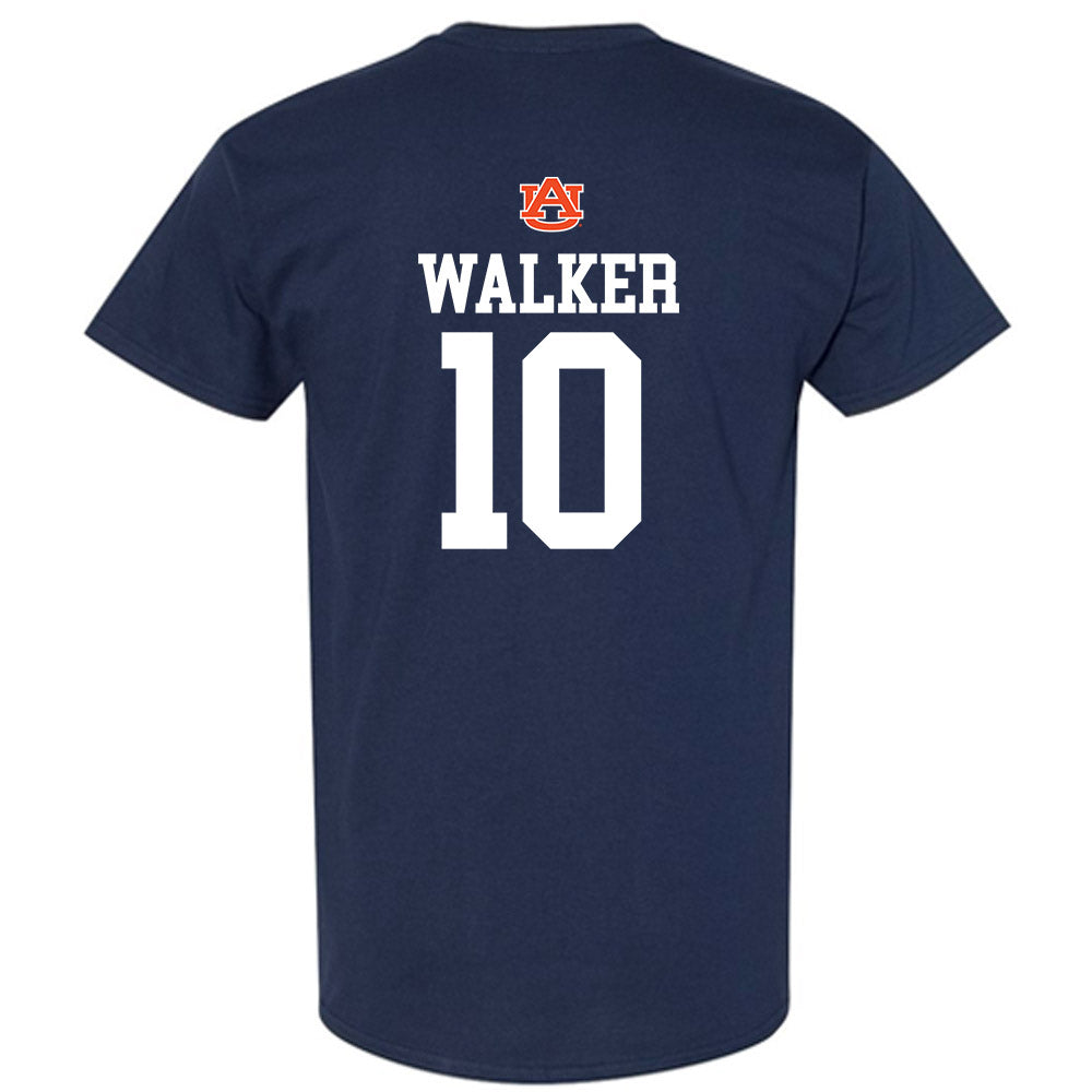 Auburn - NCAA Men's Basketball : Simon Walker - Replica Shersey T-Shirt-1