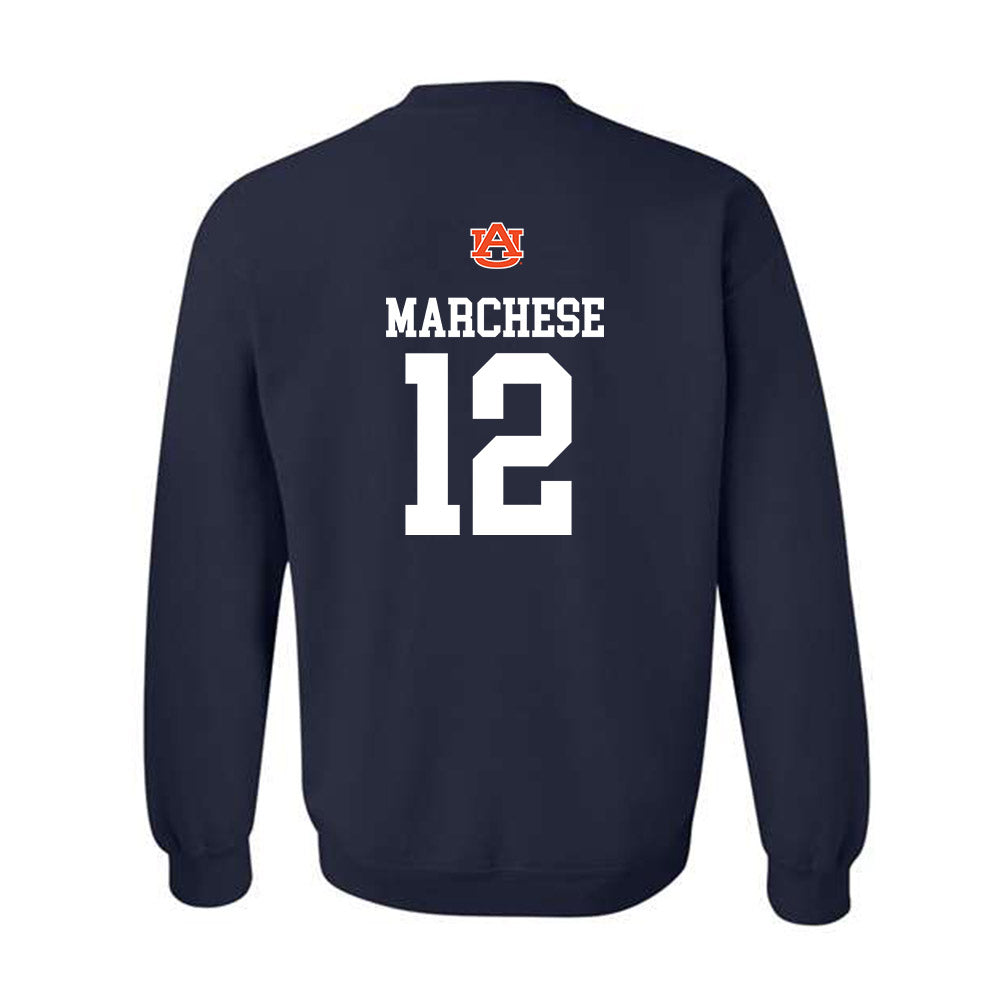 Auburn - NCAA Football : Brady Marchese - Replica Shersey Crewneck Sweatshirt-1