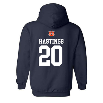 Auburn - NCAA Softball : Alyssa Hastings - Replica Shersey Hooded Sweatshirt-1