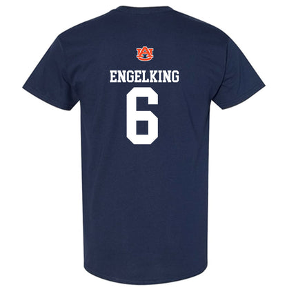 Auburn - NCAA Women's Soccer : Holly Engelking - Replica Shersey T-Shirt-1