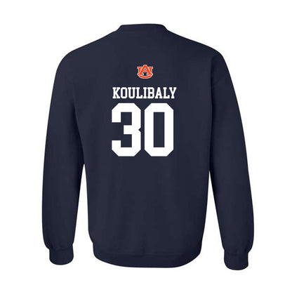 Auburn - NCAA Women's Basketball : Clara Koulibaly - Replica Shersey Crewneck Sweatshirt-1