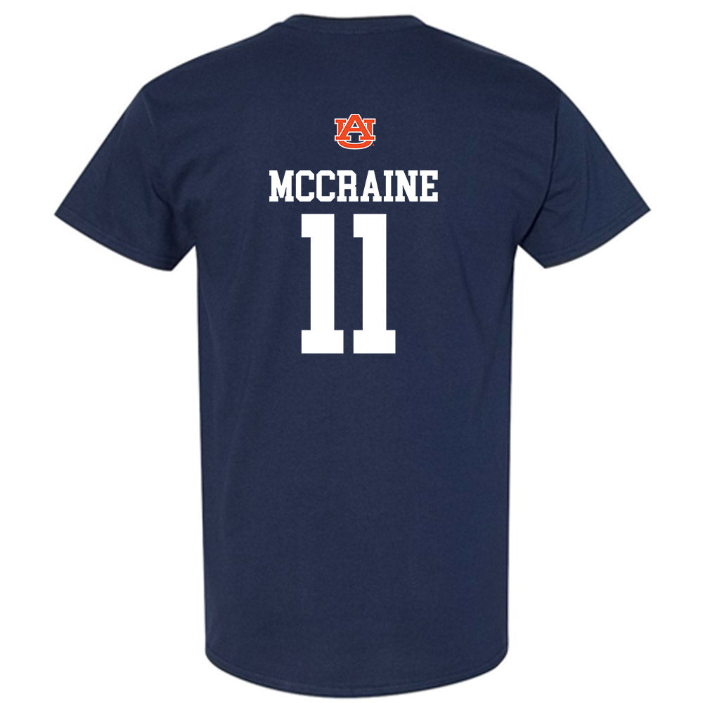 Auburn - NCAA Baseball : Brandon McCraine - Replica Shersey T-Shirt-1