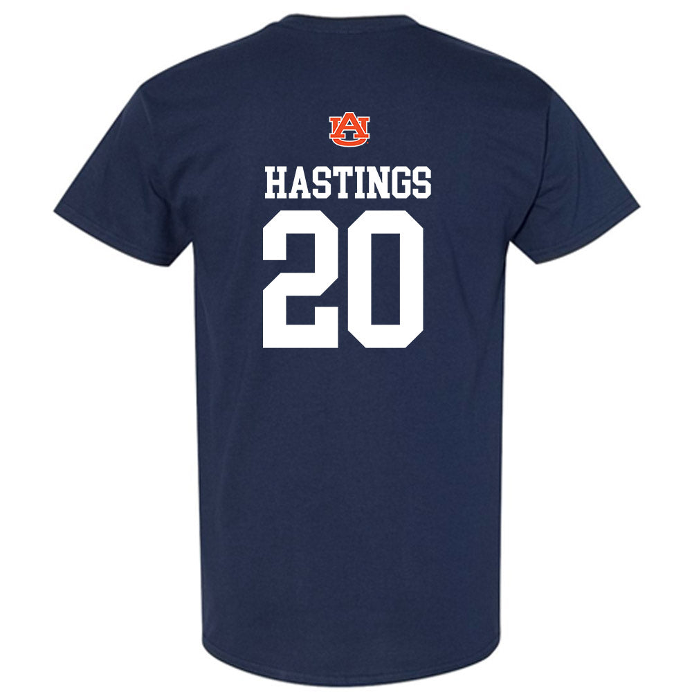 Auburn - NCAA Softball : Alyssa Hastings - Replica Shersey T-Shirt-1