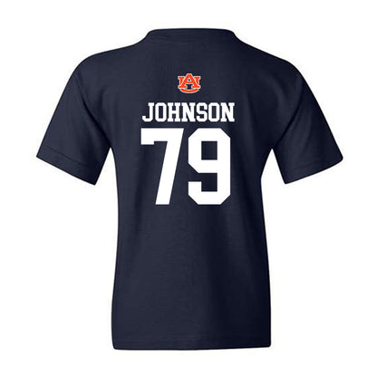 Auburn - NCAA Football : Tyler Johnson - Replica Shersey Youth T-Shirt-1