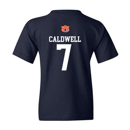 Auburn - NCAA Women's Soccer : Ava Caldwell - Replica Shersey Youth T-Shirt-1