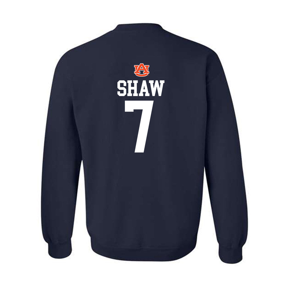 Auburn - NCAA Softball : Kylie Shaw - Replica Shersey Crewneck Sweatshirt-1
