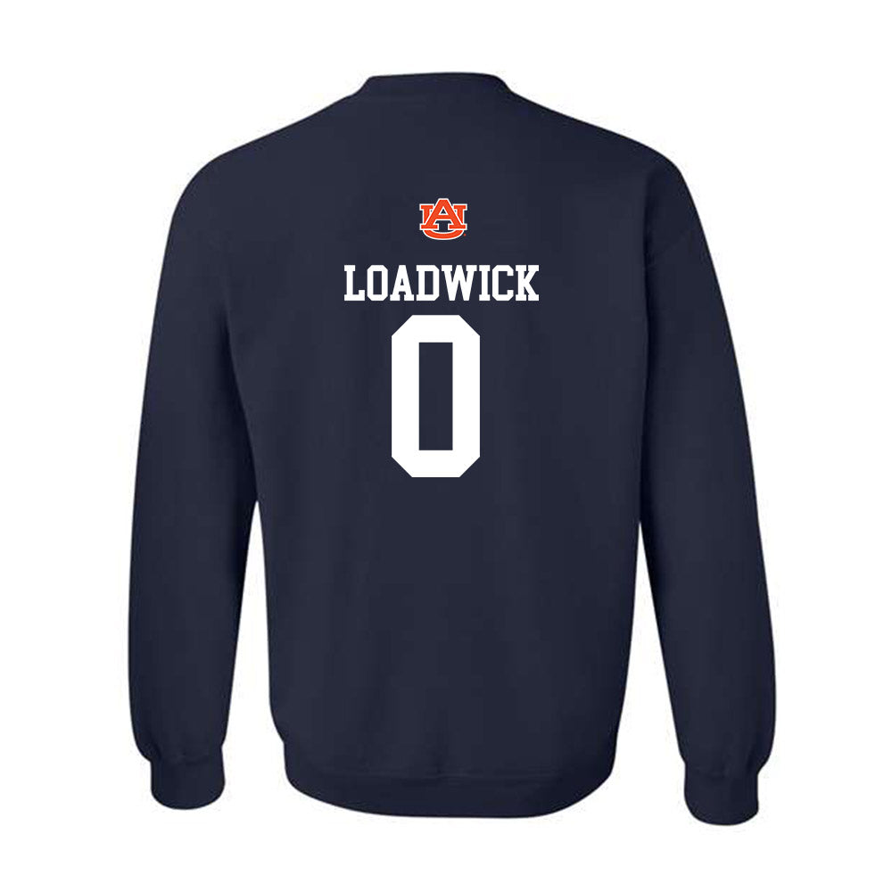 Auburn - NCAA Women's Soccer : Malia Loadwick - Replica Shersey Crewneck Sweatshirt-1