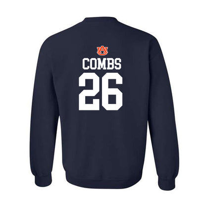 Auburn - NCAA Baseball : Caiden Combs - Replica Shersey Crewneck Sweatshirt-1