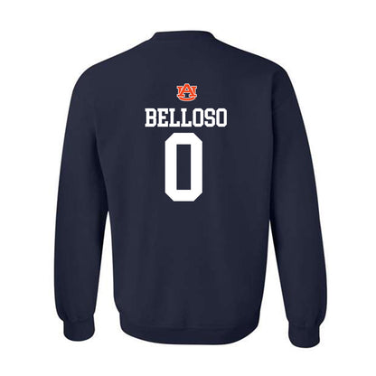 Auburn - NCAA Women's Basketball : Angena Belloso - Replica Shersey Crewneck Sweatshirt-1
