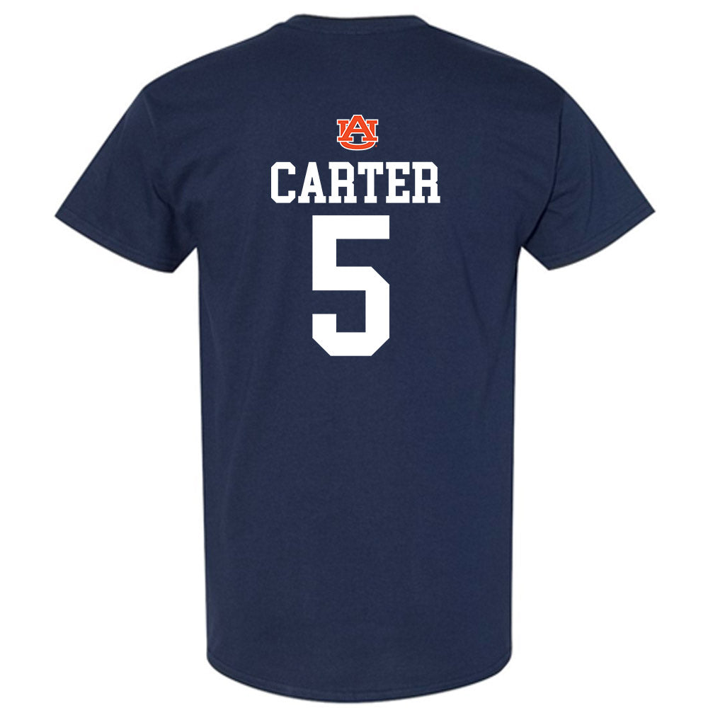 Auburn - NCAA Baseball : Bristol Carter - Replica Shersey T-Shirt-1