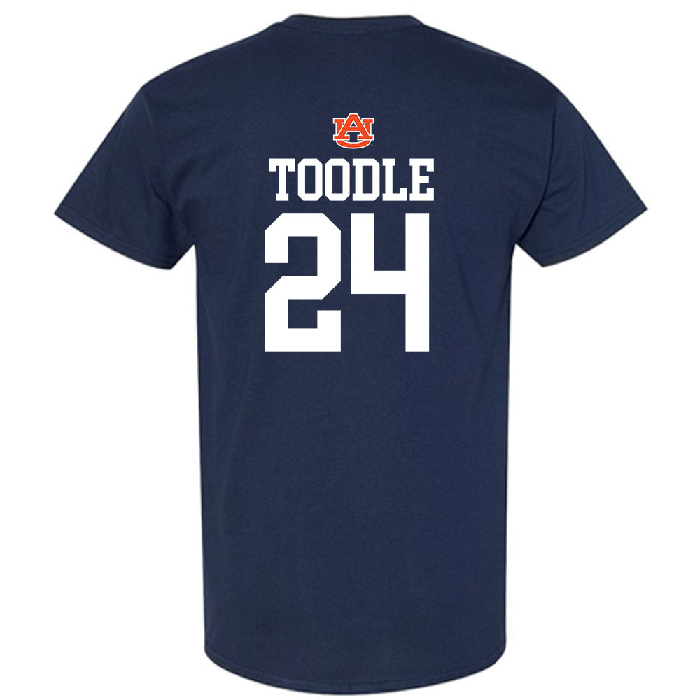 Auburn - NCAA Football : Shadarius Toodle - Replica Shersey T-Shirt-1