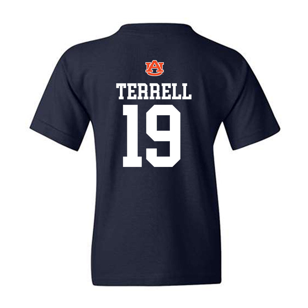 Auburn - NCAA Baseball : Bub Terrell - Replica Shersey Youth T-Shirt-1