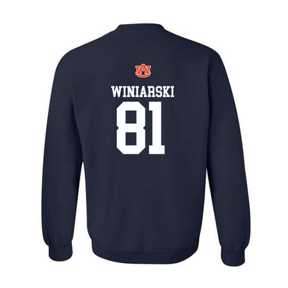 Auburn - NCAA Softball : Camryn Winiarski - Replica Shersey Crewneck Sweatshirt-1