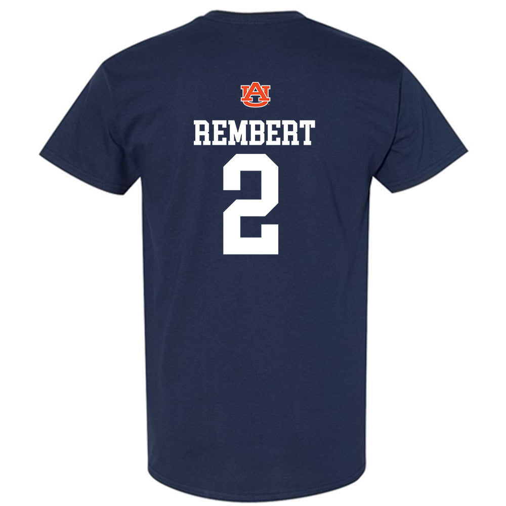 Auburn - NCAA Baseball : Chris Rembert - Replica Shersey T-Shirt-1