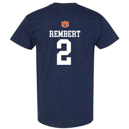 Auburn - NCAA Baseball : Chris Rembert - Replica Shersey T-Shirt-1