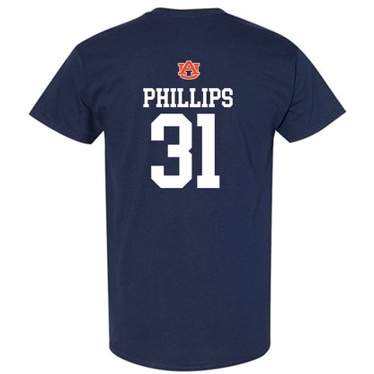 Auburn - NCAA Football : Joseph Phillips - Replica Shersey T-Shirt-1