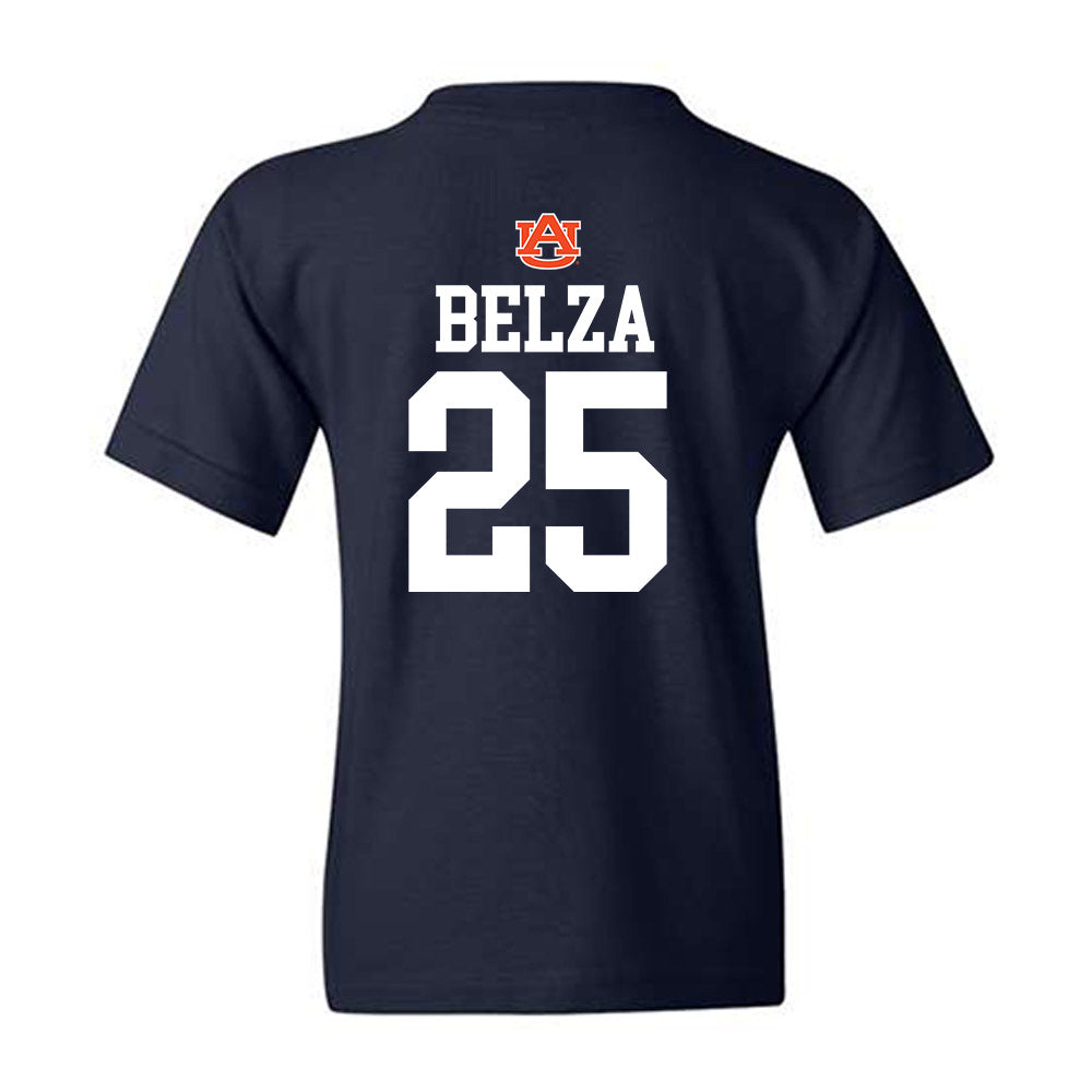 Auburn - NCAA Baseball : Taylor Belza - Replica Shersey Youth T-Shirt-1