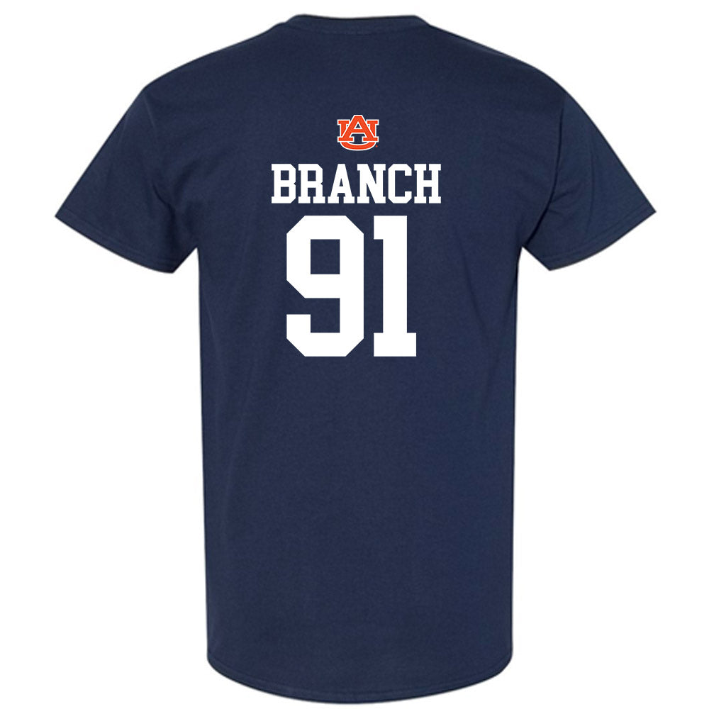Auburn - NCAA Football : Tavian Branch - Replica Shersey T-Shirt-1