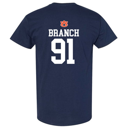 Auburn - NCAA Football : Tavian Branch - Replica Shersey T-Shirt-1