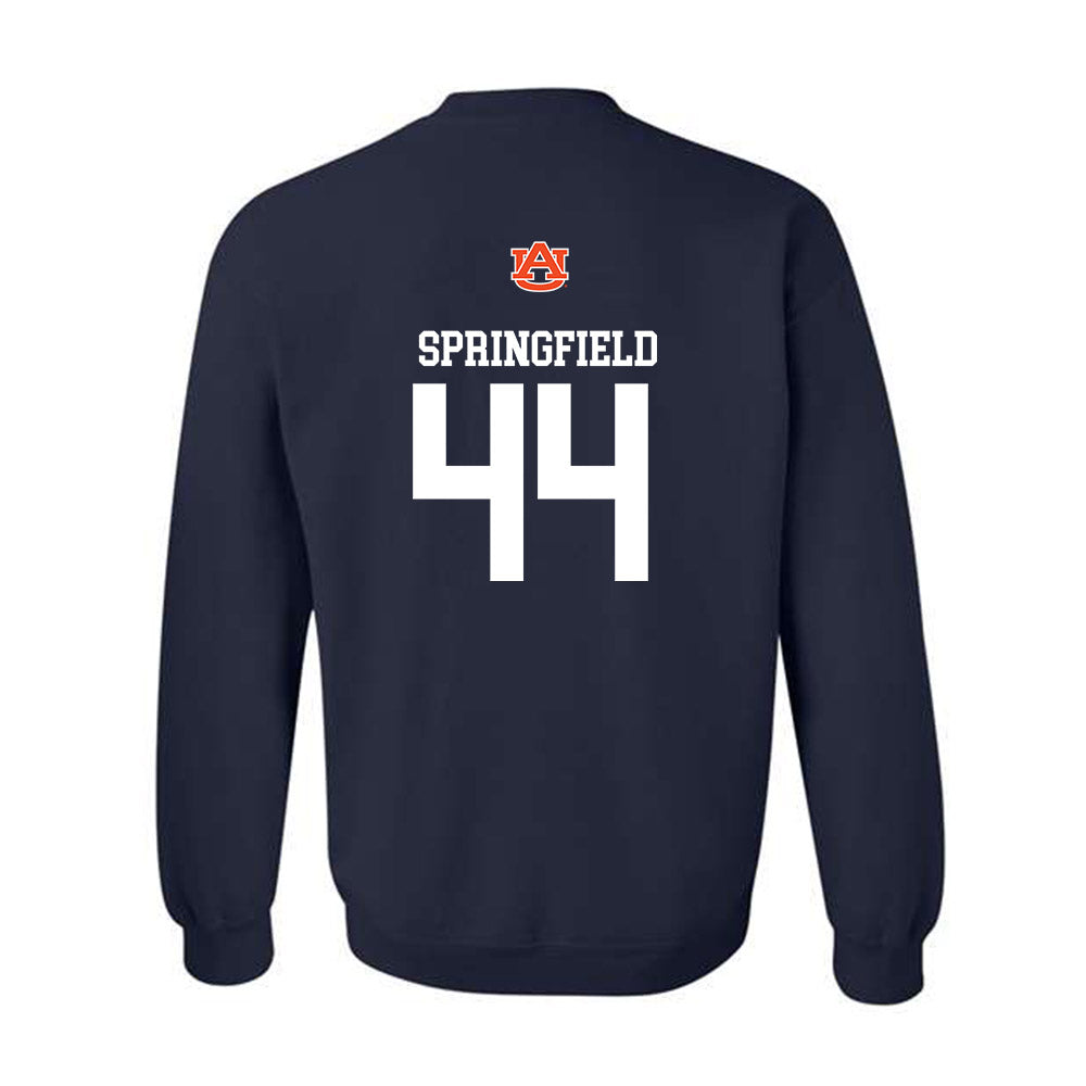 Auburn - NCAA Softball : Cece Springfield - Replica Shersey Crewneck Sweatshirt-1