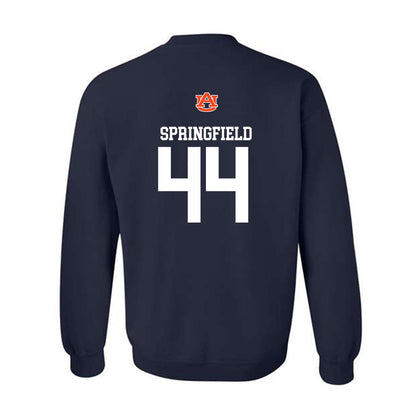 Auburn - NCAA Softball : Cece Springfield - Replica Shersey Crewneck Sweatshirt-1