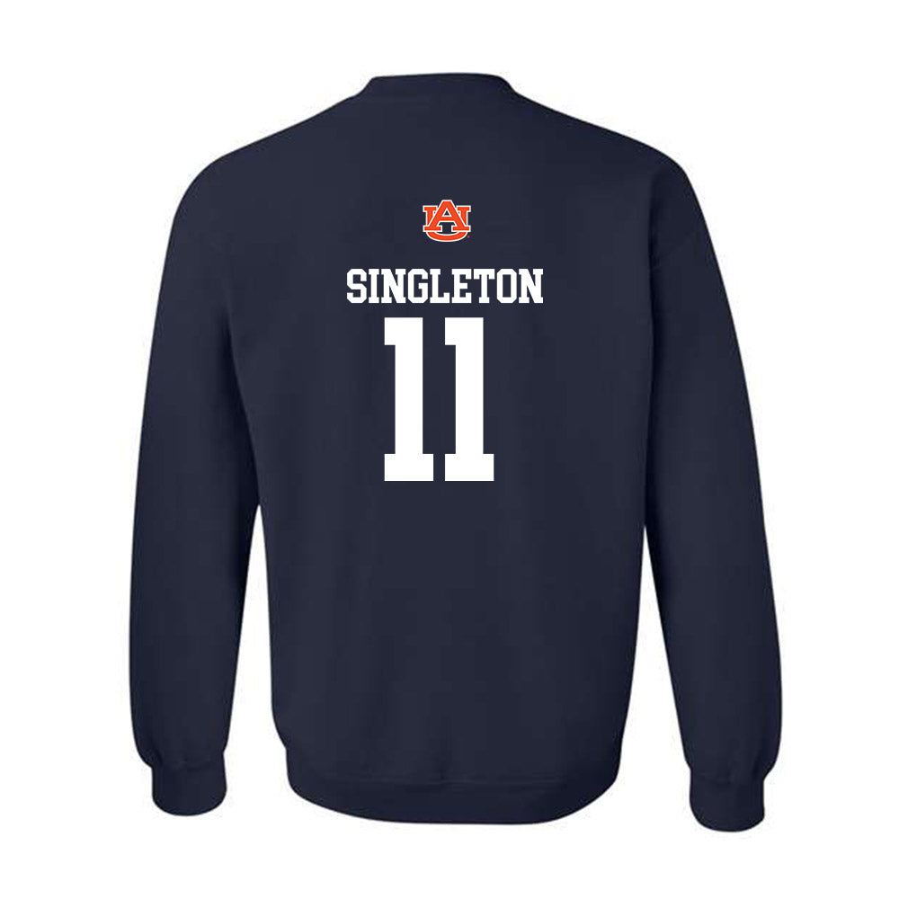Auburn - NCAA Football : Keshaun Singleton - Replica Shersey Crewneck Sweatshirt-1