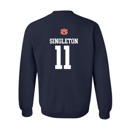 Auburn - NCAA Football : Keshaun Singleton - Replica Shersey Crewneck Sweatshirt-1