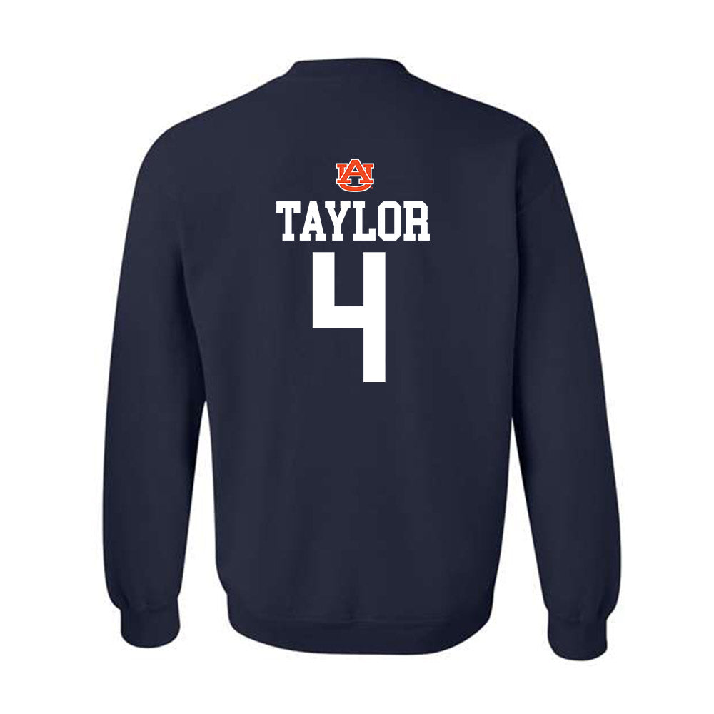 Auburn - NCAA Women's Soccer : Chloe Taylor - Replica Shersey Crewneck Sweatshirt-1