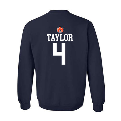 Auburn - NCAA Women's Soccer : Chloe Taylor - Replica Shersey Crewneck Sweatshirt-1