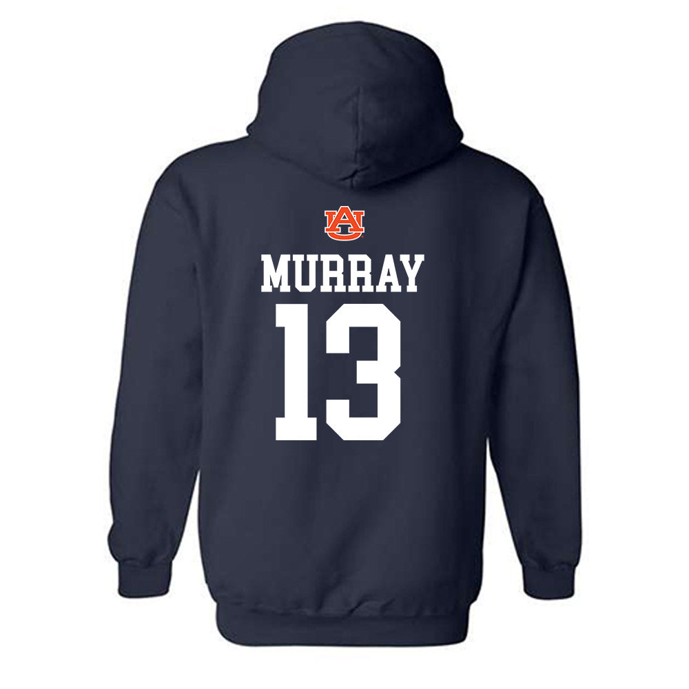 Auburn - NCAA Football : Chriskelly Murray - Replica Shersey Hooded Sweatshirt-1