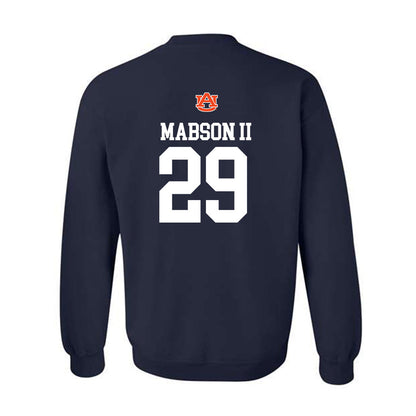 Auburn - NCAA Football : Omar Mabson II - Replica Shersey Crewneck Sweatshirt-1