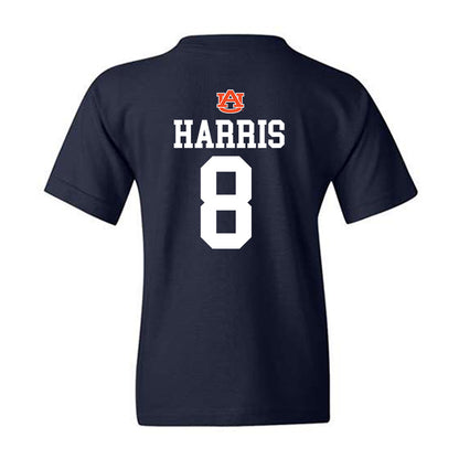 Auburn - NCAA Football : Kaleb Harris - Replica Shersey Youth T-Shirt-1